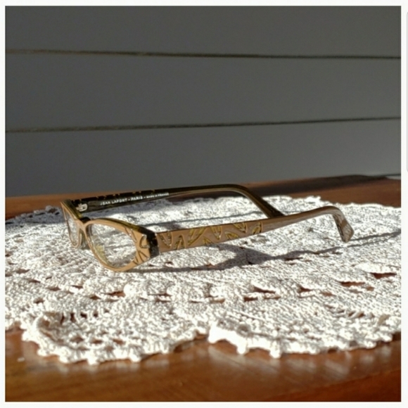 🐆 Vintage Lafont Eyeglasses Cats Eye - Picture 5 of 6